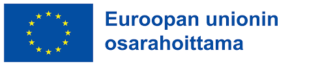 EU:n lippu ja teksti Euroopan unionin osarahoittama.